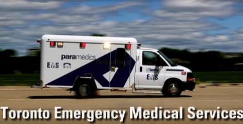 Toronto Emergency Medical Services Ambulance, Ontario, Canada