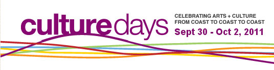 Free Pre-Registration for Canada's Culture Days from March 15 to April 22, 2011!