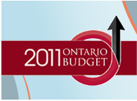 2011 Ontario Budget Has the Bull's-Eye on Eliminating the Deficit While Protecting Education and Health Care
