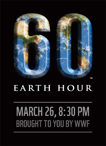 Please Turn Off Your Lights for Earth Hour on March 26, 2011
