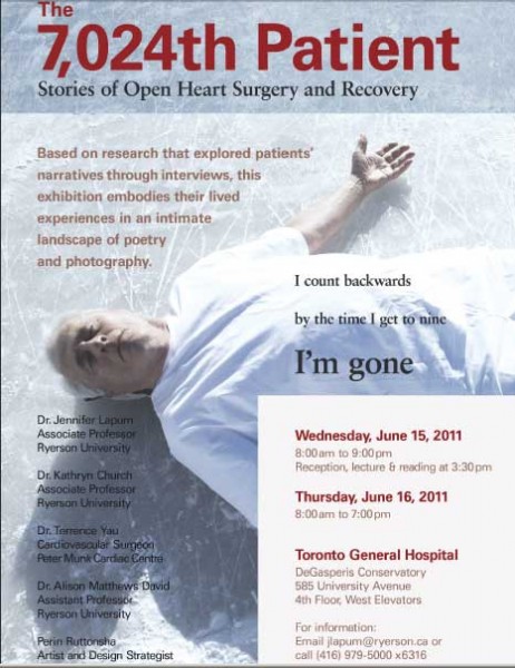 You're Invited to an Open Heart Art Exhibition: The 7,024th Patient, Stories of Open Heart Surgery and Recovery 