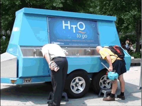 HTO To Go Mobile Water Trailer