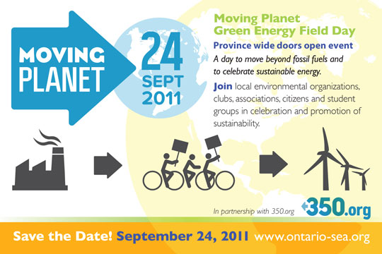 You're Invited: Canadian Green Events + Global Green Actions