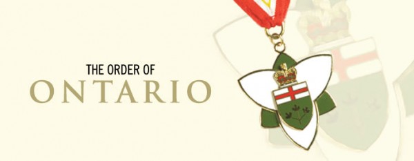 28 Canadians Will Be Named to The Order of Ontario Jan. 26, 2012