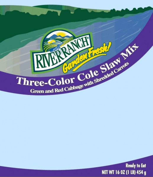 "Three-Color Cole Slaw Mix"