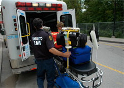 You're Invited: Celebrate Emergency Medical Services Week May 22 - 25, 2012. Above, Toronto EMS.