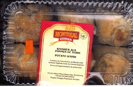 Montreal Kosher Brand Potato Knish / Knishes aux pommes de terre de marque Montreal Kosher