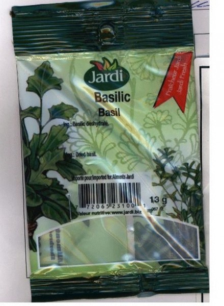  Jardi brand Basil / Basilic de marque Jardi