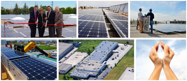 Above, Jamieson Solar Project: On Tuesday, July 31st, the Honorable Chris Bentley, Ontario’s Minister of Energy made it official: Jamieson is moving off the grid!