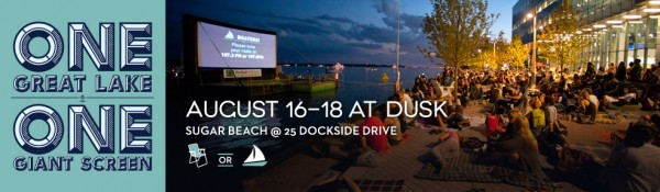 You're Invited: Sugar Beach's Sail-In Cinema Aug.16-18, 2012