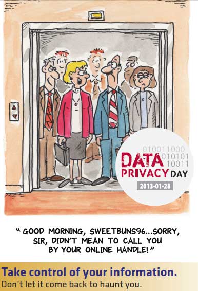 You're Invited to Privacy After Hours Networking: Canada's Data Privacy Day January 28, 2013