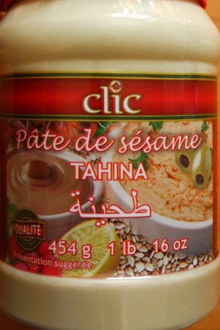 Clic Pâte de sésame Tahina -Label / Clic Pâte de sésame Tahina -Étiquetage