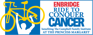 enbridge ride to conquer cancer logo