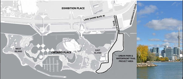 Ontario Place Revitalization: Urban Park + Waterfront Trail at Ontario Place