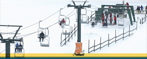 Double Chairlift at Centennial Park Ski Centre: Photo: City of Toronto