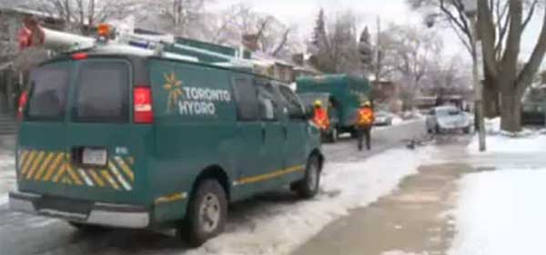 CBC News: "Toronto Hydro on ice storm recovery News