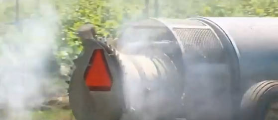Pesticide spraying: Image extracted from the CTV News video below.