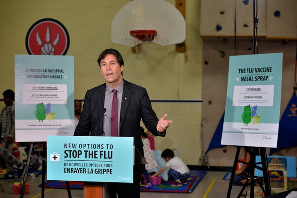 Dr. Eric Hoskins: Image Courtesy of the Ministry of Health and Long-Term Care, Ontario, Canada